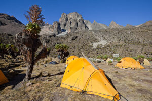"The ShiptonA's Cave Campground ist situated at the north slope of Mt. Kenya (5199 mt, 17057 ft) at an altitude of 4238 mt. (13905 ft).Canon EOS 5D Mark II, 1/80, f/14, 16mmFind more pictures of this region in my LB ""Safari Biking"" (click banner below!)"