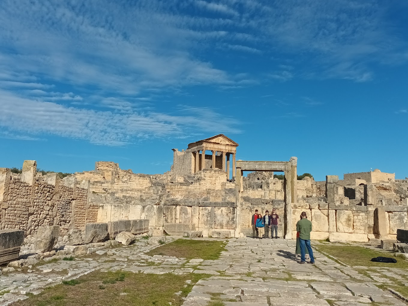  Ruins of Dougga Historic Site in Tunisia structures 