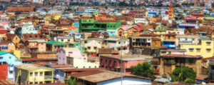 Overview of Soweto (South Western Townships), Johannesburg, South Africa.

